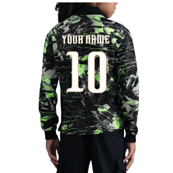 2026-2027 Korea Hollywood Goalkeeper Shirt (Black) - Kids (Your Name)
