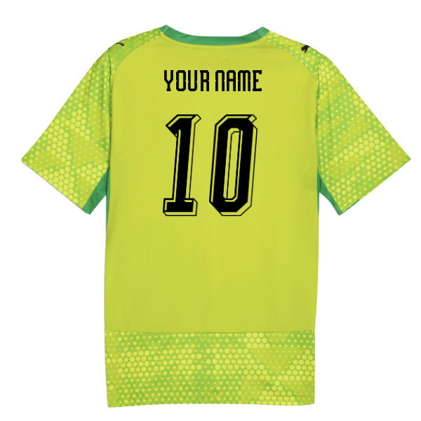 2026-2027 Ghana Goalkeeper Shirt (Lime Smash) (Your Name)