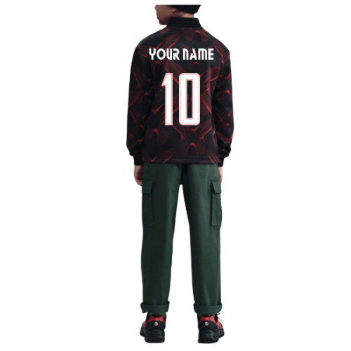 2026-2027 Canada Hollywood Goalkeeper Shirt (Black) - Kids (Your Name)