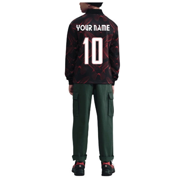 2026-2027 Canada Hollywood Goalkeeper Shirt (Black) - Kids (Your Name)