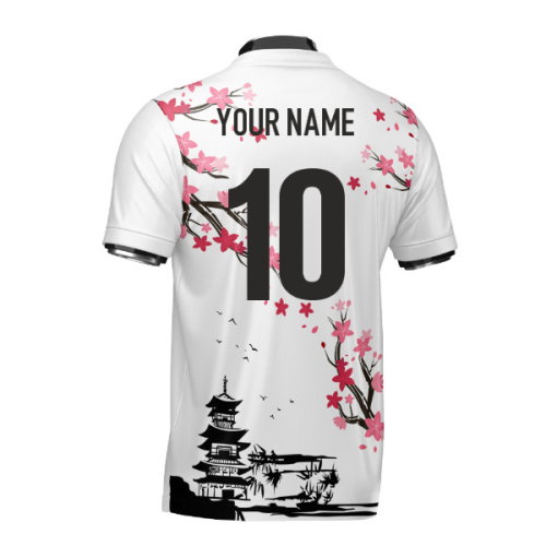 Japan Samurai Heritage Football Jersey (Wolvate) Kids Short Sleeve (Your Name)