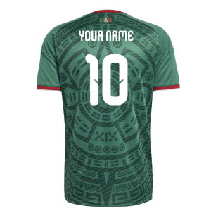 2026-2027 Mexico Home Shirt (Your Name)