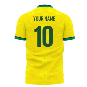 Brazil 2026-2027 Home Concept KIt (Libero) Adult Short Sleeve (Your Name)