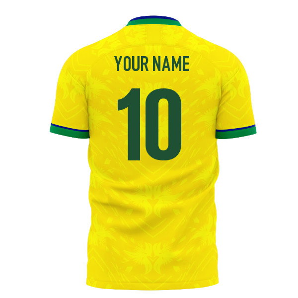 Brazil 2026-2027 Home Concept KIt (Libero) Adult Short Sleeve (Your Name)