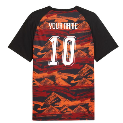 2026-2027 Egypt Warm Up Jersey (Black) (Your Name)