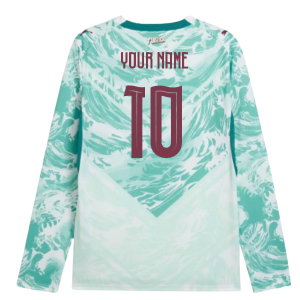 2026-2027 Portugal Long Sleeves Away Shirt (Your Name)