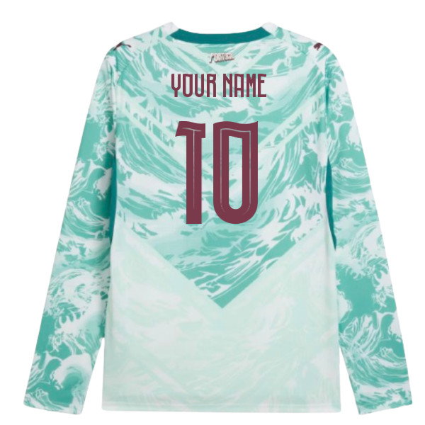 2026-2027 Portugal Long Sleeves Away Shirt (Your Name)