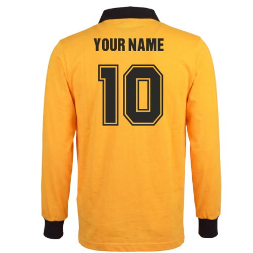 Wolverhampton Wanderers 1939 FA Cup Final Retro Shirt (Your Name)