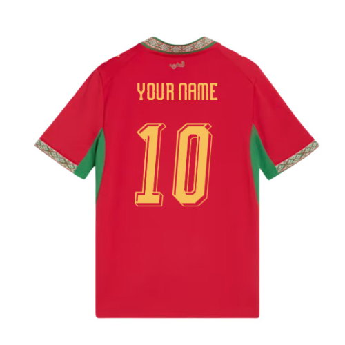 2026-2027 Morocco Home Shirt (Kids) (Your Name)