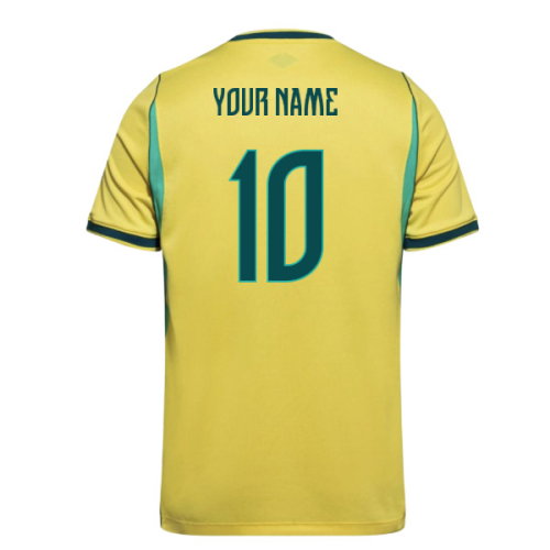 2026-2027 Brazil Home Shirt (Your Name)