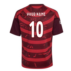 2026-2027 Ajax Pre-Match Shirt (Red) - Kids (Your Name)