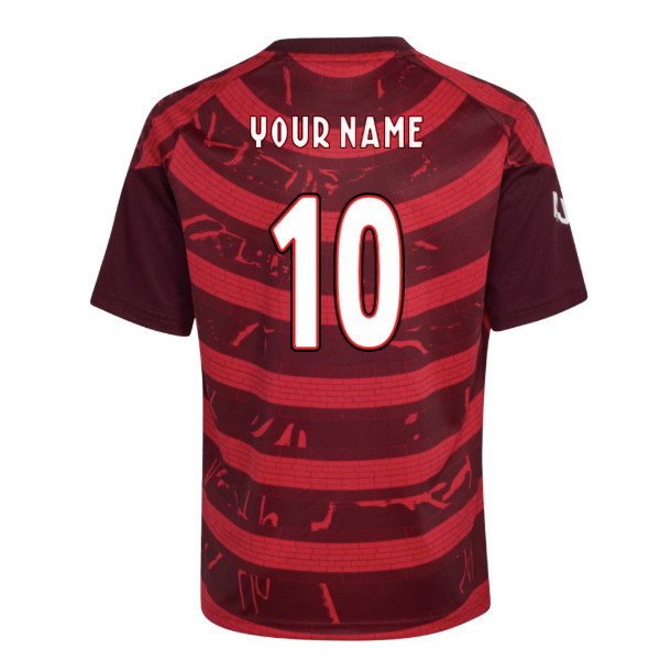 2026-2027 Ajax Pre-Match Shirt (Red) - Kids (Your Name)