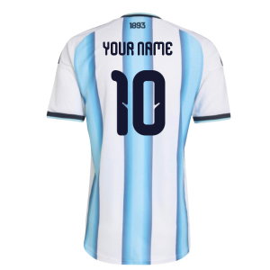 2026-2027 Argentina Authentic Home Shirt (Your Name)