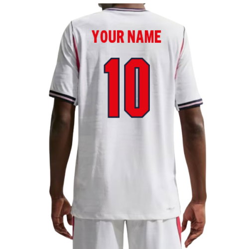 2026-2027 England Authentic Aero-Fit Home Shirt (Your Name)