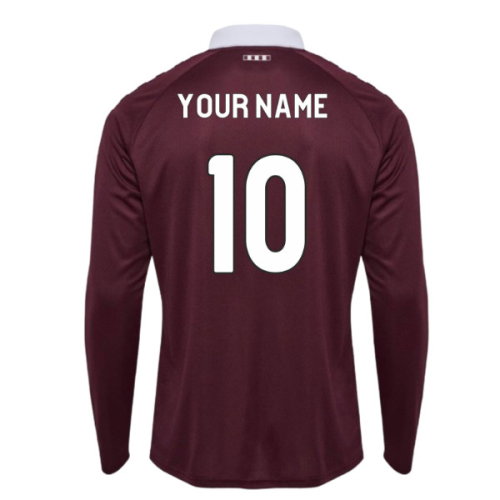 2026-2027 Hearts Long Sleeve Home Shirt (Kids) (Your Name)