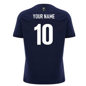 2026-2027 Scotland Rugby Ath Cotton T-Shirt (Navy)