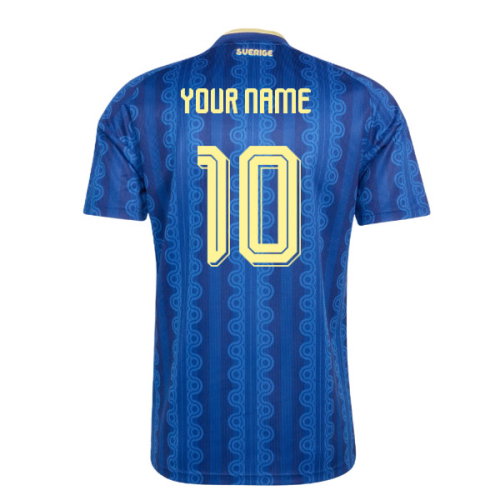2026-2027 Sweden Away Shirt (Your Name)