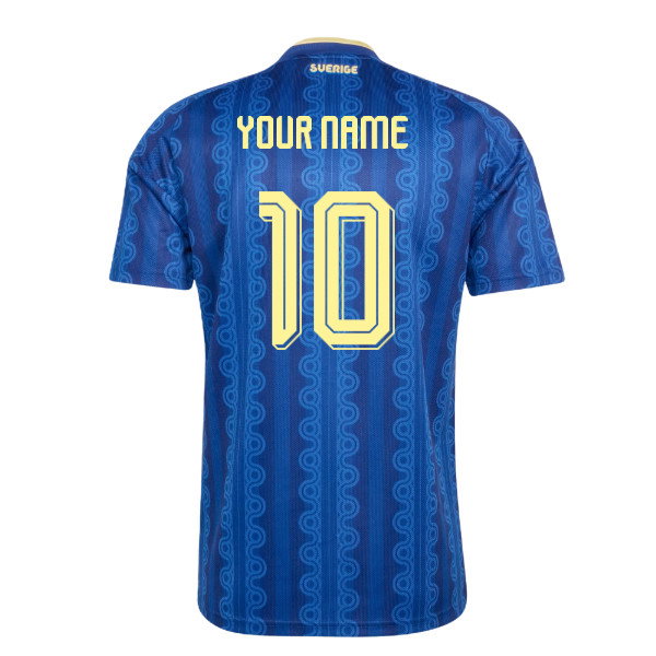 2026-2027 Sweden Away Shirt (Your Name)