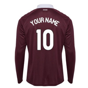 2026-2027 Hearts Long Sleeve Home Shirt (Your Name)