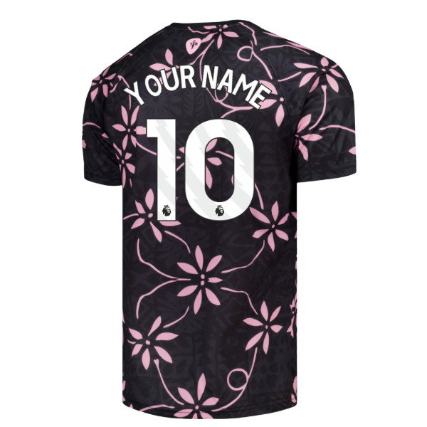 2026-2027 Sunderland Away x Elvis Pre Match Shirt (Black) (Your Name)
