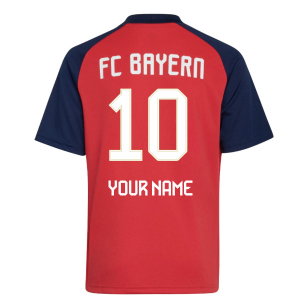 2026-2027 Bayern Munich Pre-Match Shirt (Pure Ruby) - Kids