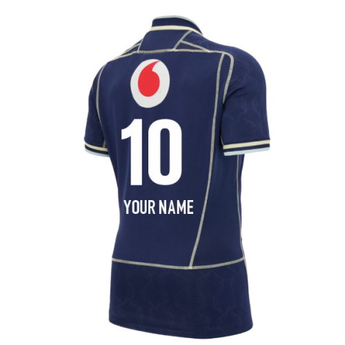 2026-2027 Scotland Rugby Home Poly Replica Shirt (Womens) (Your Name)