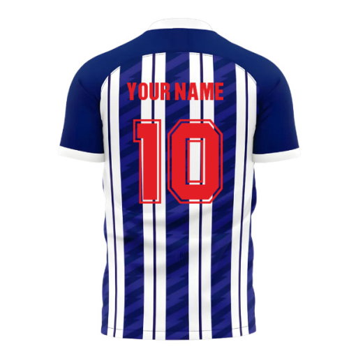 Sheffield 1990s Vintage Concept Home Shirt Adult Long Sleeves (Your Name)