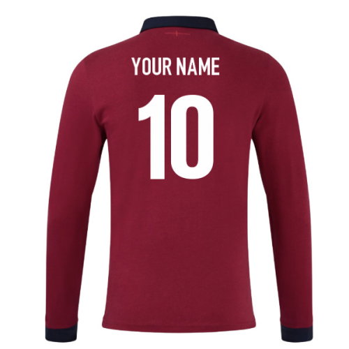 2024-2025 England Rugby Alternate LS Classic Jersey (Your Name)