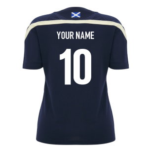 2026-2027 Scotland Rugby Training Shirt (Navy) - Womens