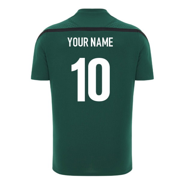 2026-2027 Wales WRU Rugby Training Shirt (Green) - Kids (Your Name)
