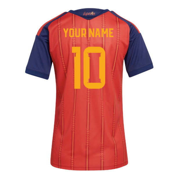 2026-2027 Spain Home Shirt (Womens) (Your Name)