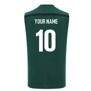 2026-2027 Wales WRU Rugby Sleeveless Shirt (Green) (Your Name)