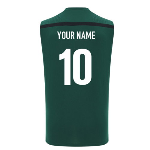 2026-2027 Wales WRU Rugby Sleeveless Shirt (Green) (Your Name)