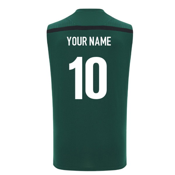 2026-2027 Wales WRU Rugby Sleeveless Shirt (Green) (Your Name)