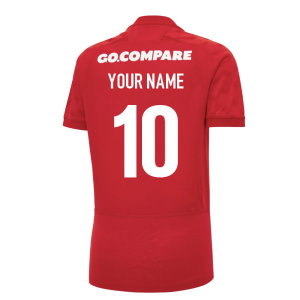 2026-2027 Wales WRU Home Rugby Poly Shirt (Womens)