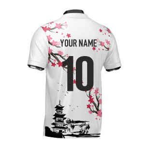 Japan Samurai Heritage Football Jersey (Wolvate) Adult Short Sleeve (Your Name)