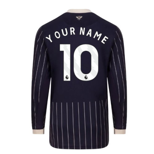 2026-2027 Brentford Long Sleeve Away Shirt (Your Name)