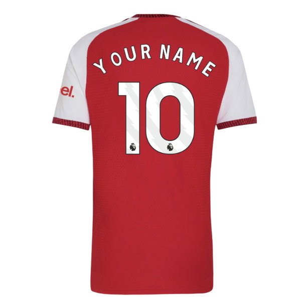 2026-2027 Arsenal Authentic Home Shirt (Your Name)