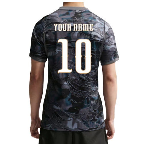 2026-2027 South Korea Goalkeeper Shirt (Black) (Your Name)