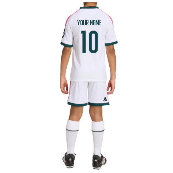 2026-2027 Real Madrid Home Youth Kit (Your Name)