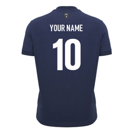 2026-2027 Sale Sharks Travel Cotton T-Shirt (Navy) (Your Name)