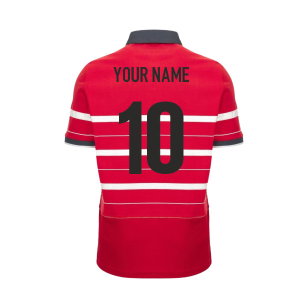 2026-2027 Gloucester Rugby Short Sleeve Cotton Replica Home Shirt