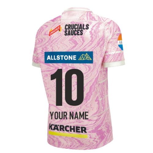 2026-2027 Gloucester Rugby Poly Away Replica Shirt (Your Name)