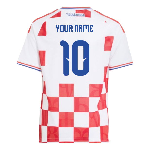 2026-2027 Croatia Adidas Home Shirt (Kids) (Your Name)