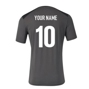 2026-2027 Saracens Rugby Training Shirt (Grey) (Your Name)