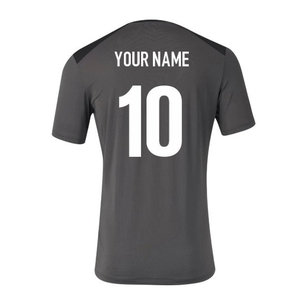 2026-2027 Saracens Rugby Training Shirt (Grey) (Your Name)