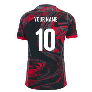2026-2027 Gloucester Rugby Training Shirt (Black) (Your Name)