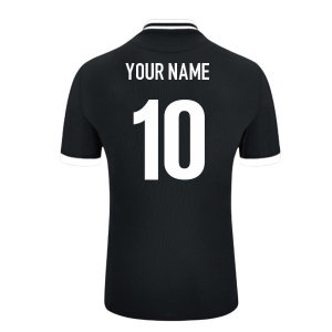 2026-2027 Glasgow Warriors Warm Up Shirt (Black) (Your Name)