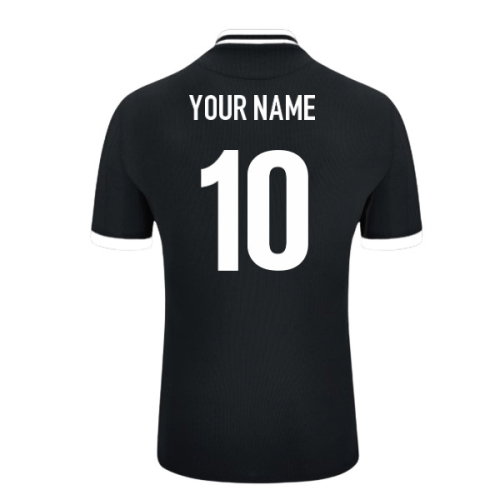 2026-2027 Glasgow Warriors Warm Up Shirt (Black) (Your Name)