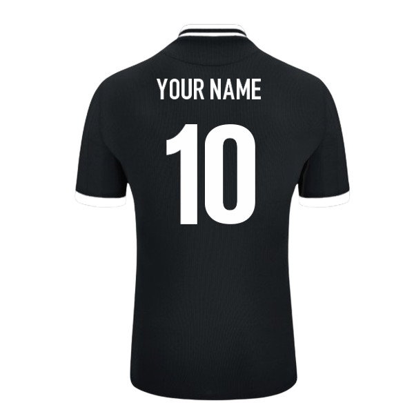 2026-2027 Glasgow Warriors Warm Up Shirt (Black) (Your Name)